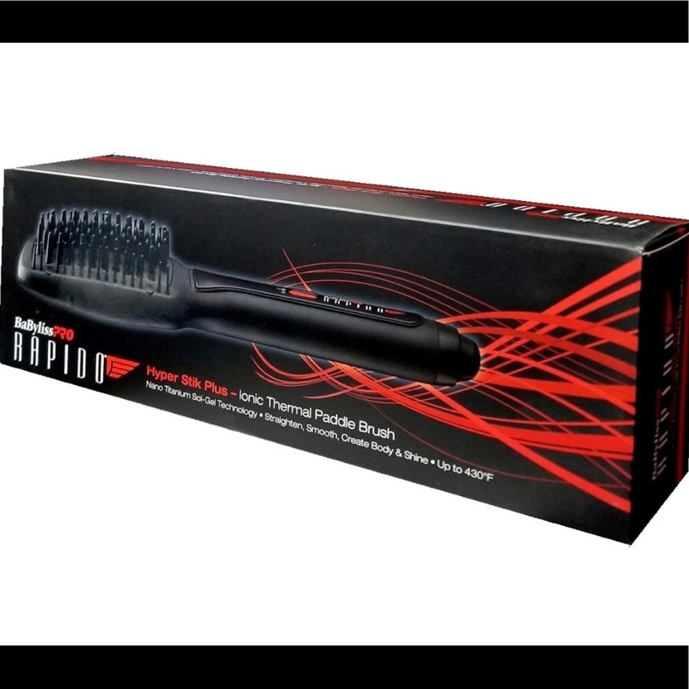 Rapido Hyper Stik Plus, Ionic Thermal Paddle Brush